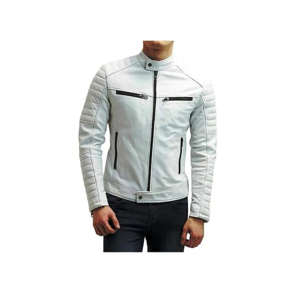 MEN'S GENUINE LEATHER SLIM FIT JACKET​