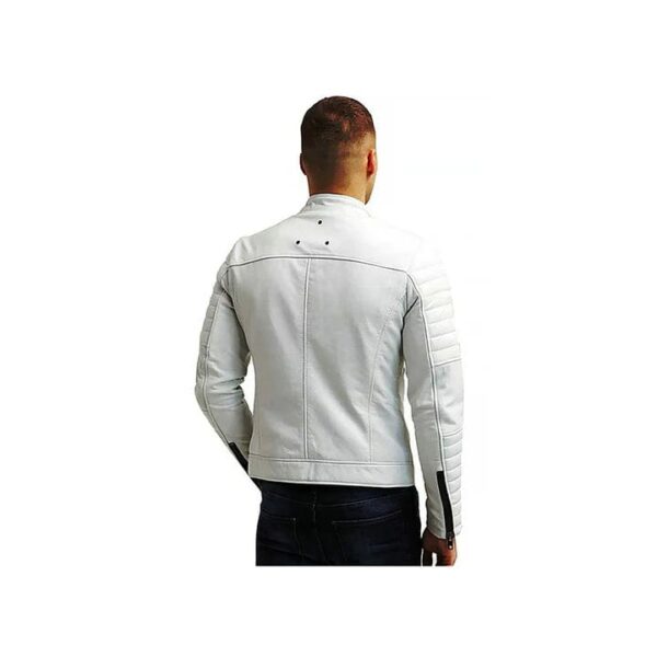 MEN'S GENUINE LEATHER SLIM FIT JACKET​ - Image 2