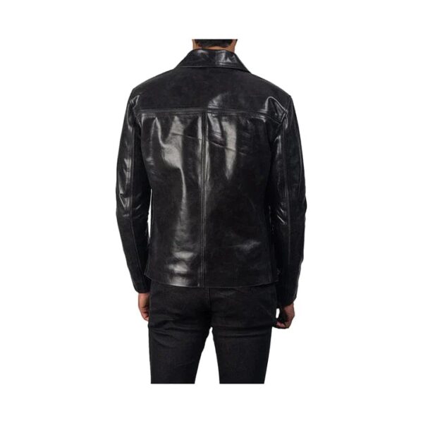 MAGICAL BLACK LEATHER JACKET​ - Image 2