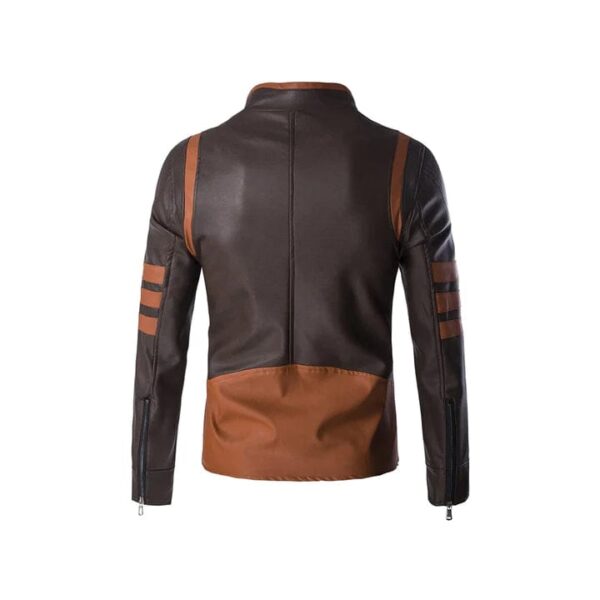 MEN'S COSPLAY ORIGINAL LEATHER MOTO JACKET​  ​ - Image 2