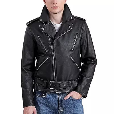 MEN LEATHER URBAN RIDER JACKET​
