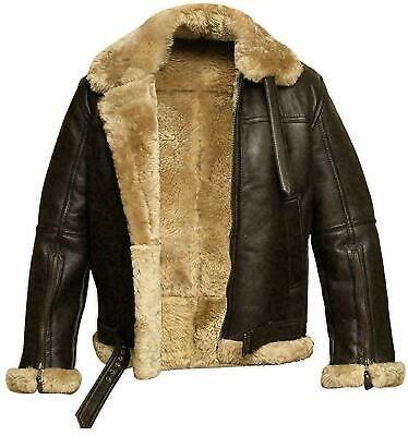 SHEEPSKIN LEATHER AND REAL SHEARLING FUR​