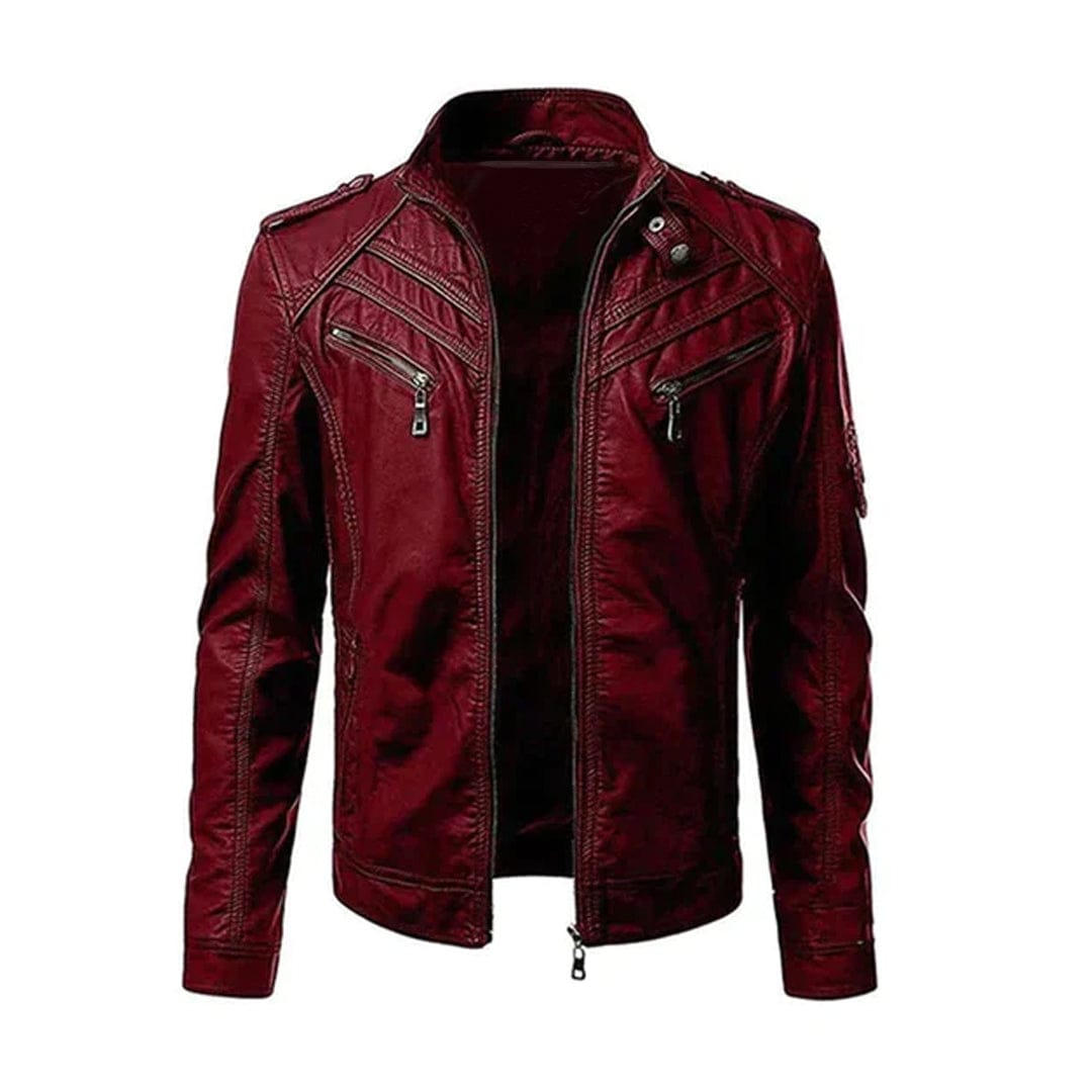 MENS MOTORCYCLE ORIGINAL LEATHER JACKET​