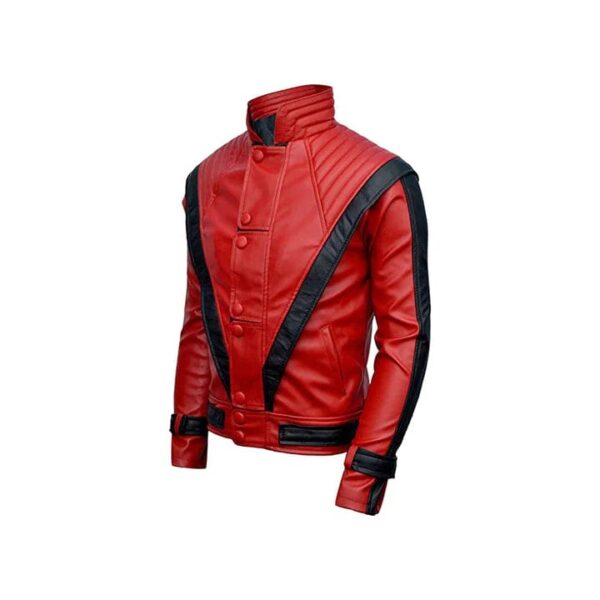 MEN'S THRILLER GENUINE LEATHER JACKET​ - Image 5