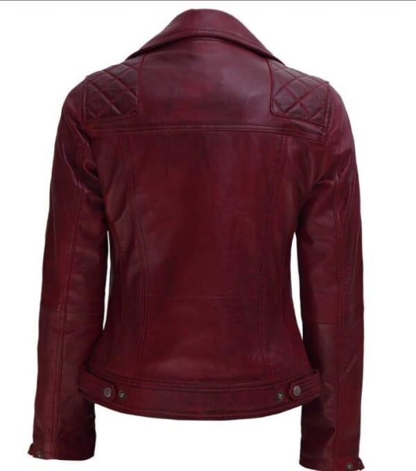 PRINCESS - WOMEN'S FASHION LAMBSKIN LEATHER JACKET - Image 2