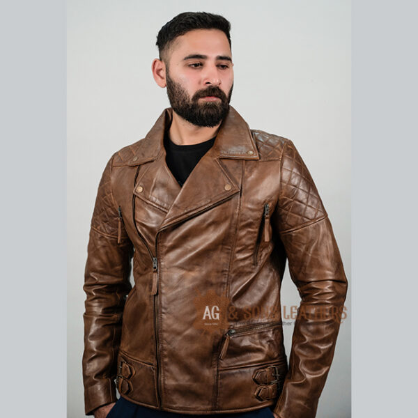 CLASSIC HERRITAGE MOTO LEATHER JACKET