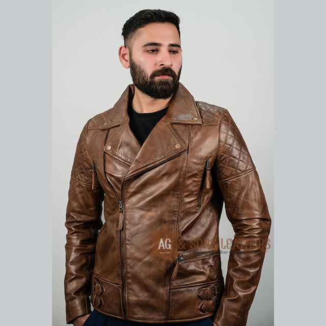 CLASSIC HERRITAGE MOTO LEATHER JACKET