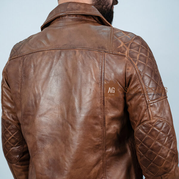 CLASSIC HERRITAGE MOTO LEATHER JACKET - Image 9