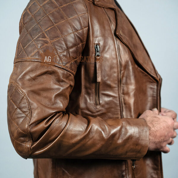 CLASSIC HERRITAGE MOTO LEATHER JACKET - Image 10