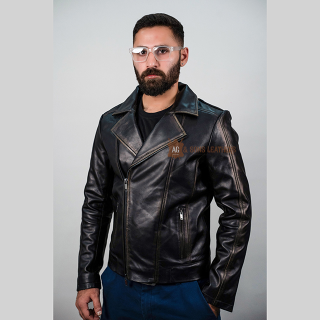 CHEVRON ELITE LEATHER JACKET