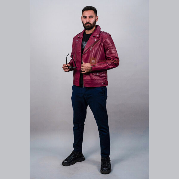 SCARLET RIDER LEATHER JACKET - Image 6
