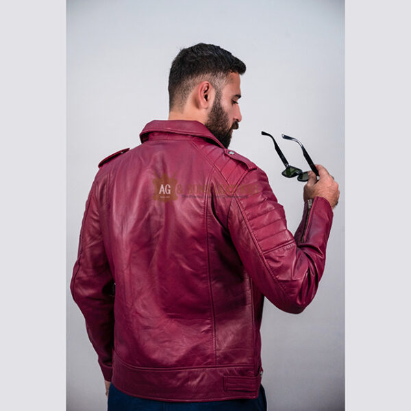 SCARLET RIDER LEATHER JACKET - Image 2