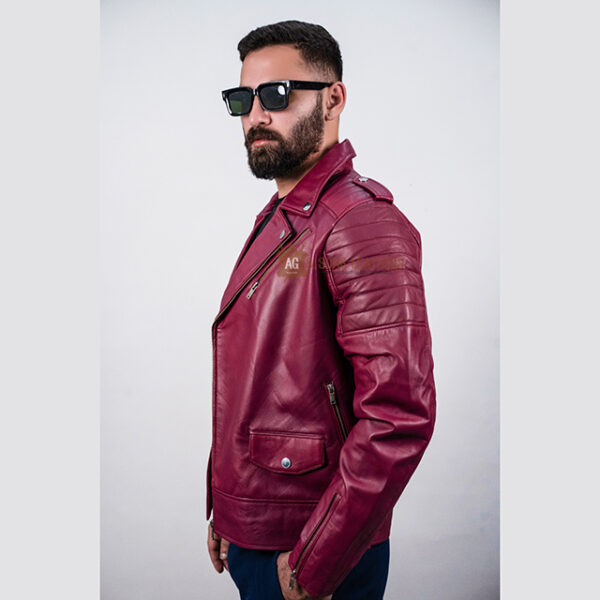 SCARLET RIDER LEATHER JACKET - Image 3