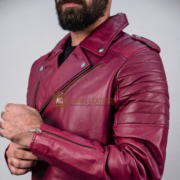 SCARLET RIDER LEATHER JACKET - Image 7