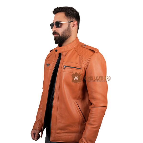 AMBER TRAIL LEATHER JACKET - Image 2
