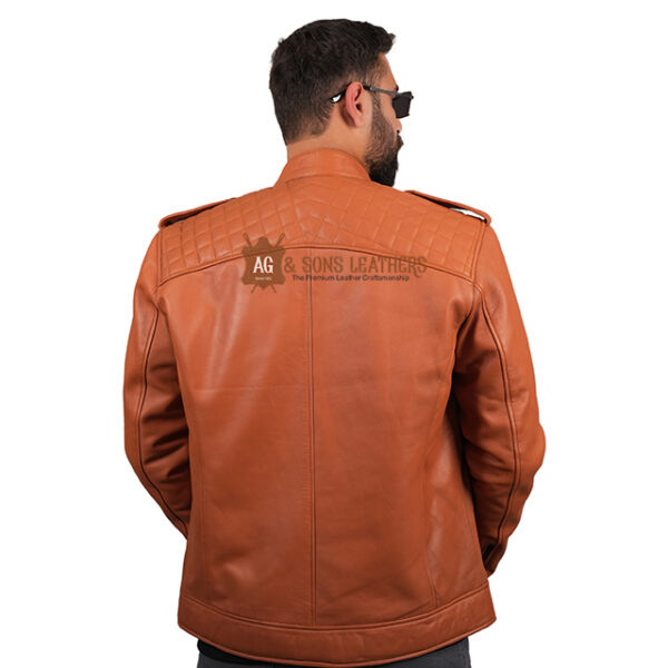 AMBER TRAIL LEATHER JACKET - Image 4