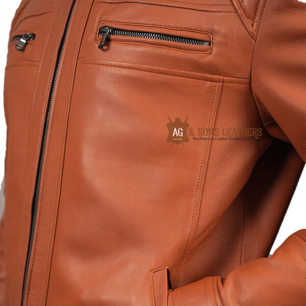 AMBER TRAIL LEATHER JACKET - Image 6