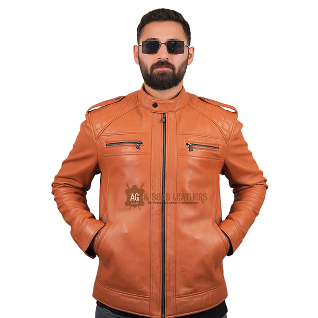 AMBER TRAIL LEATHER JACKET