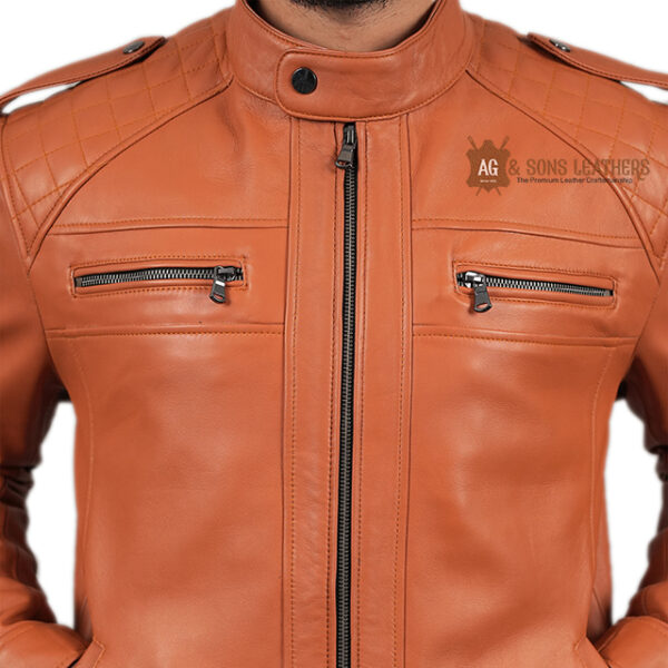 AMBER TRAIL LEATHER JACKET - Image 7