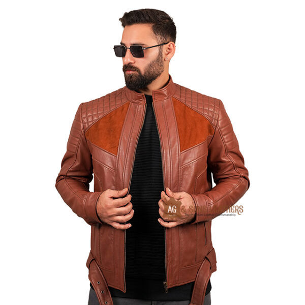 VANGUARD CLASSIC LEATHER JACKET - Image 3