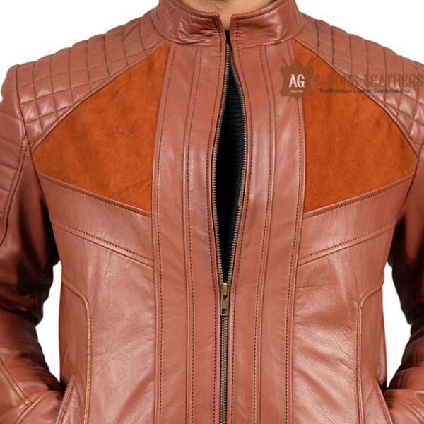 VANGUARD CLASSIC LEATHER JACKET - Image 5