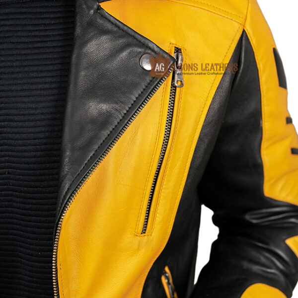 AMBER APEX RIDER LEATHER JACKET - Image 2