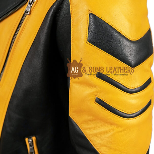 AMBER APEX RIDER LEATHER JACKET - Image 4