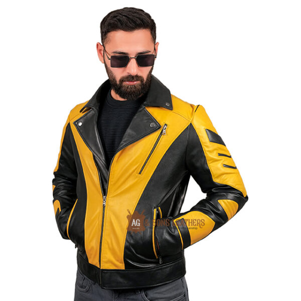 AMBER APEX RIDER LEATHER JACKET - Image 5