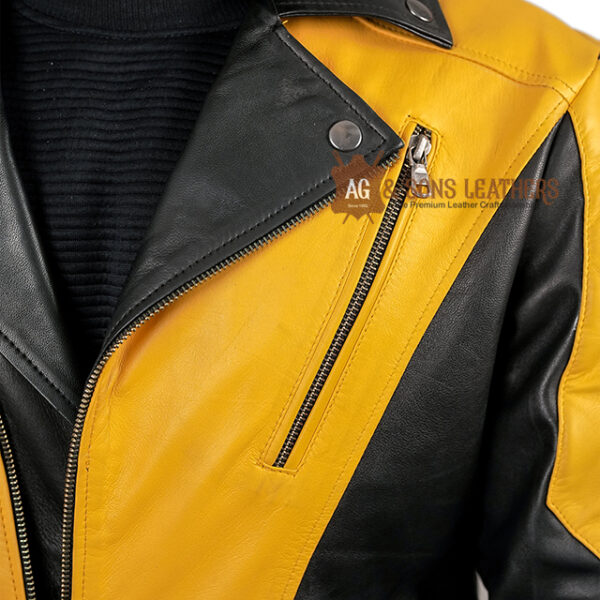 AMBER APEX RIDER LEATHER JACKET - Image 7