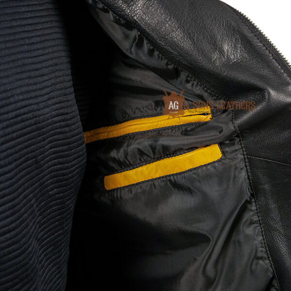 AMBER APEX RIDER LEATHER JACKET - Image 9