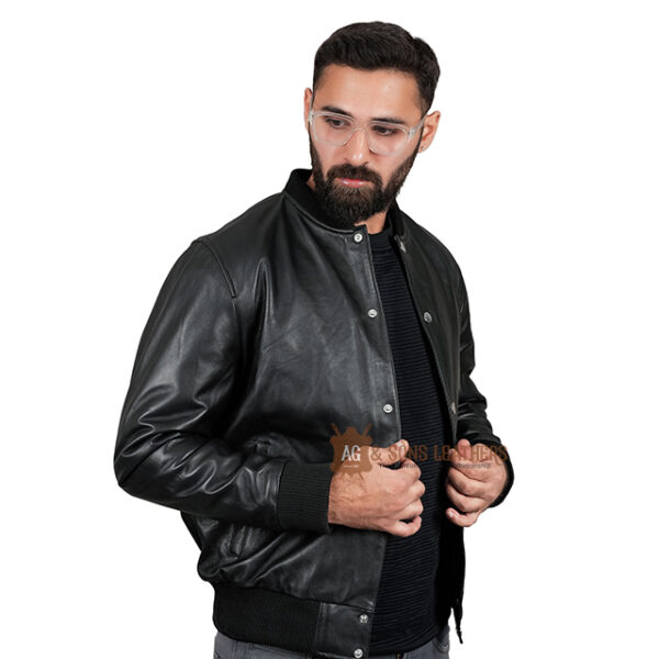 DARK ZENITH LEATHER JACKET