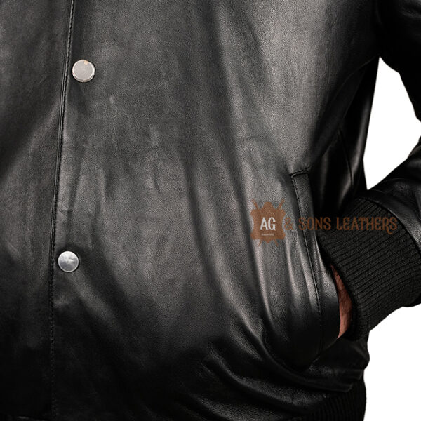 DARK ZENITH LEATHER JACKET - Image 4