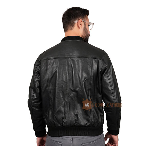 DARK ZENITH LEATHER JACKET - Image 5