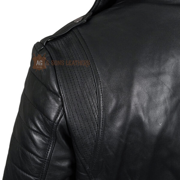 MID NIGHT XTREME RIDER PREMIUM LEATHER JACKET - Image 6