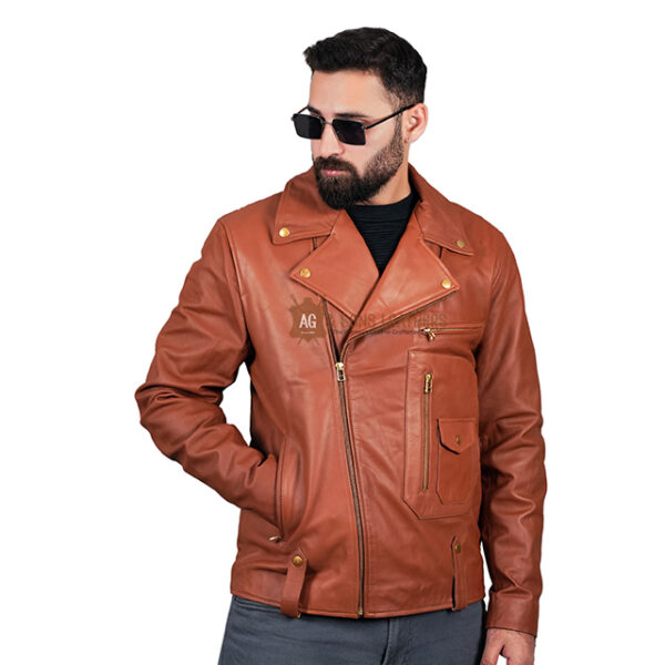 THE BRAVADO LUXE LEATHER JACKET - Image 2