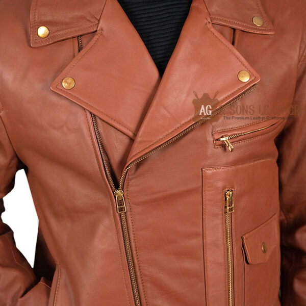 THE BRAVADO LUXE LEATHER JACKET - Image 3