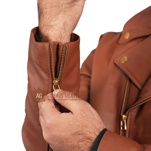 THE BRAVADO LUXE LEATHER JACKET - Image 4