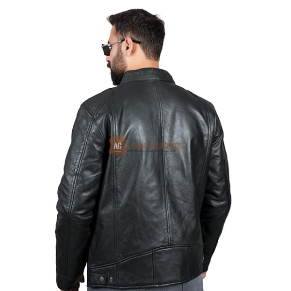 DARKSTORM AVENGER LEATHER JACKET - Image 4
