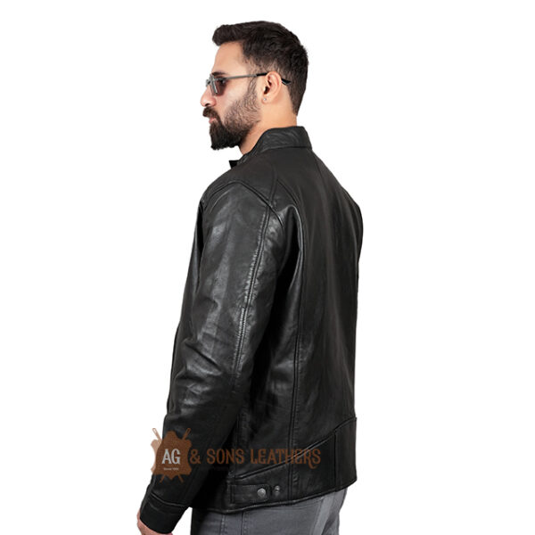 DARKSTORM AVENGER LEATHER JACKET - Image 5